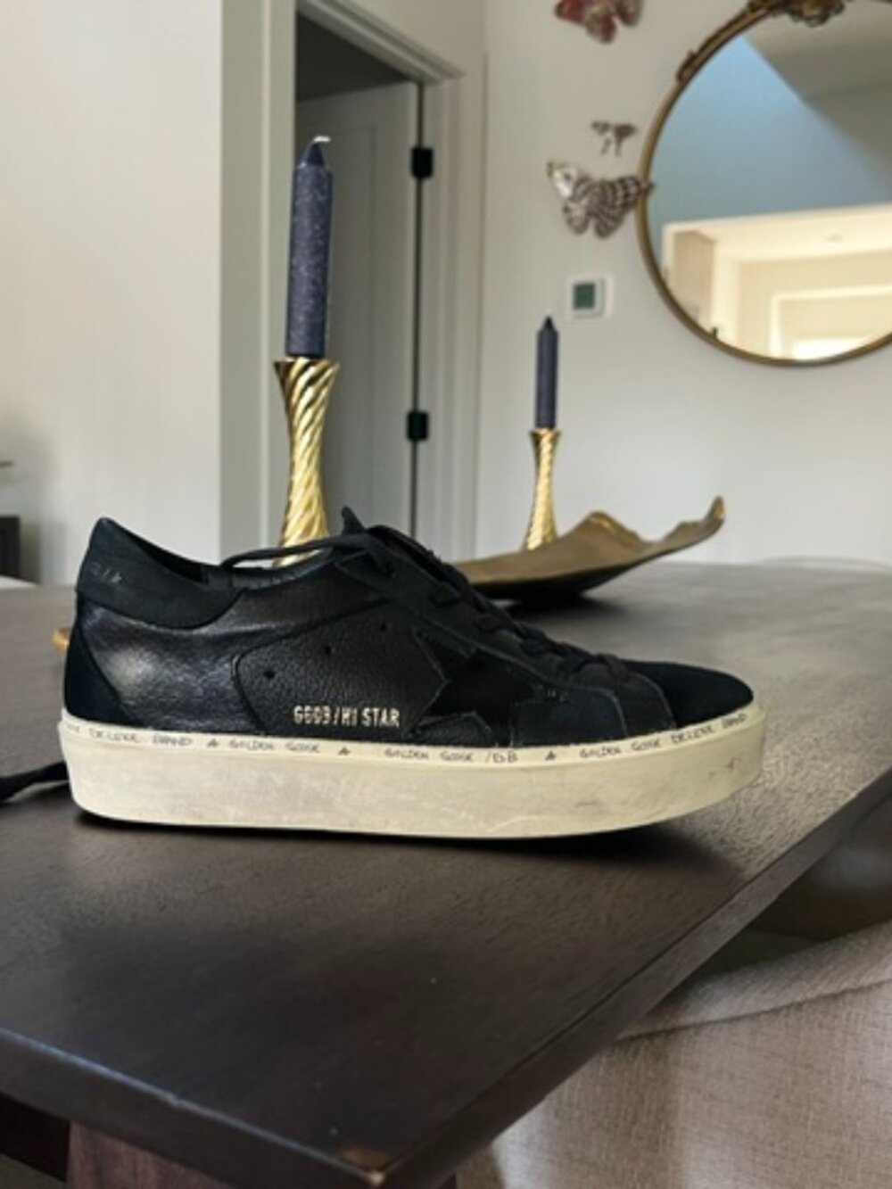 Golden Goose Hi Star Low Top Sneakers